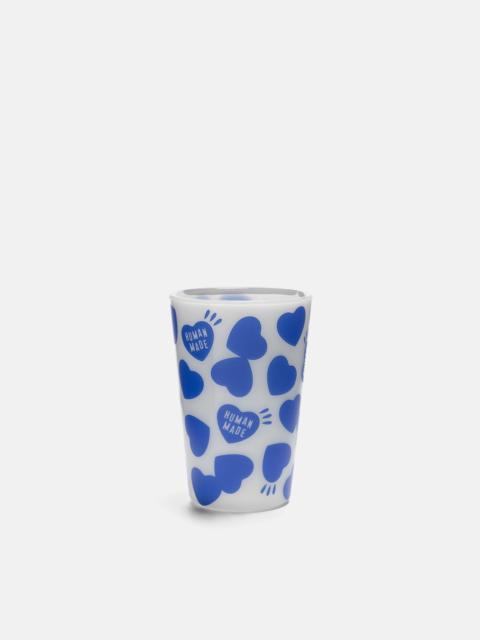 Heart Pattern Tumbler Blue