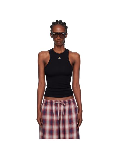 Black 90s Vest Tank Top