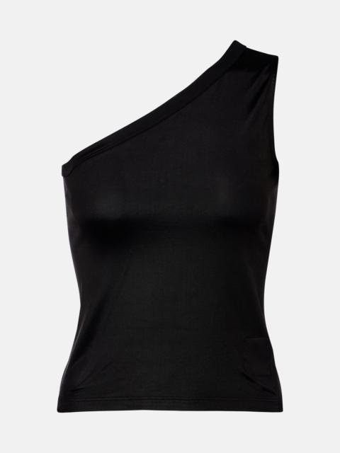 Ziggy one-shoulder jersey top