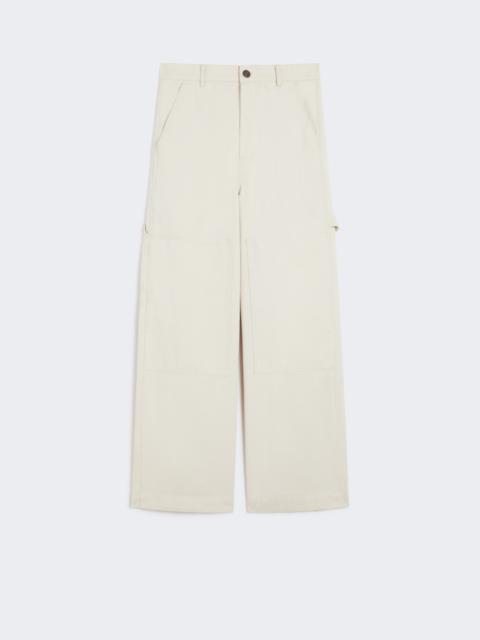 CARONTE Cotton drill workwear trousers