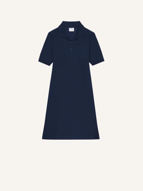 MINI PIQUÉ POLO DRESS