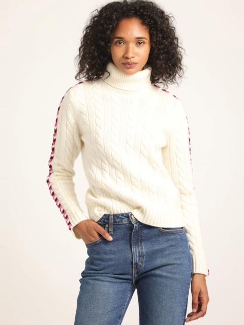 PIPPA LACE UP TURTLENECK