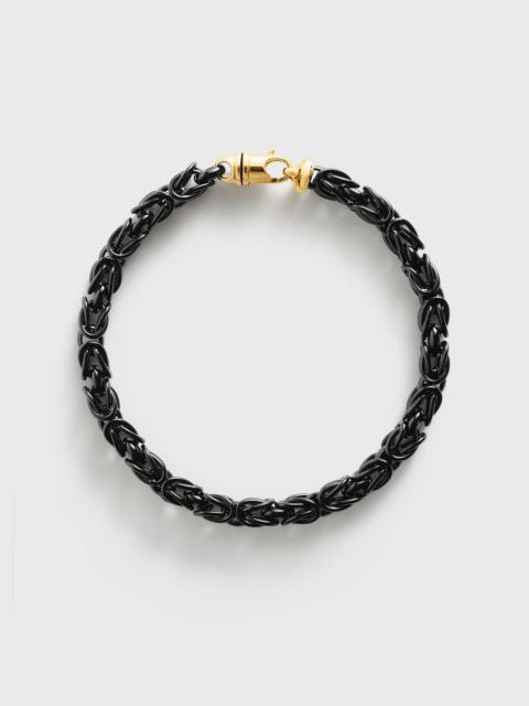 Byzantine collar black/gold
