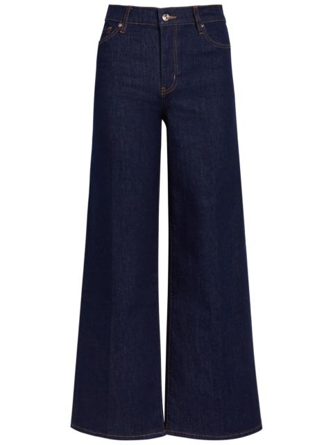 Frame Le Slim Palazzo Wide-leg Jeans