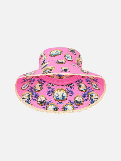 WIDE BRIM BUCKET HAT