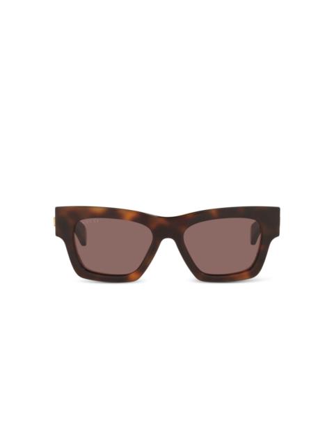 rectangle-frame sunglasses