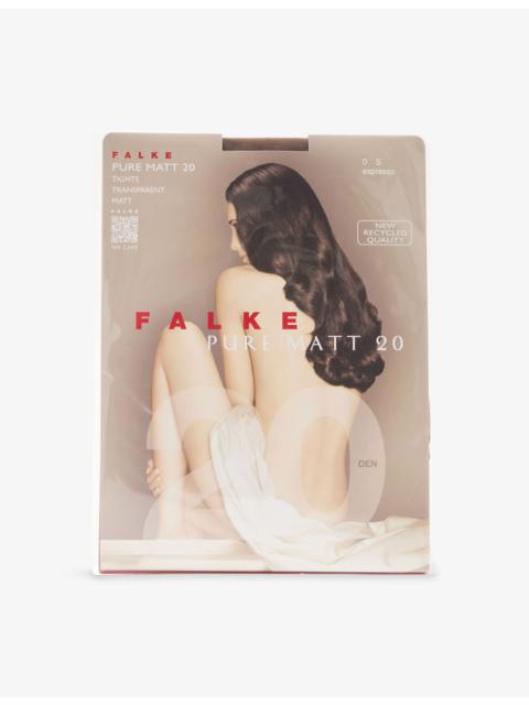 Pure Matt 20 Denier Stretch-Knit Tights