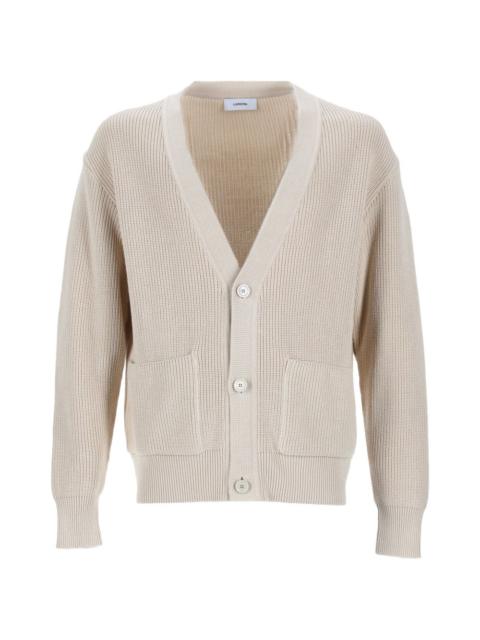 V-neck cardigan