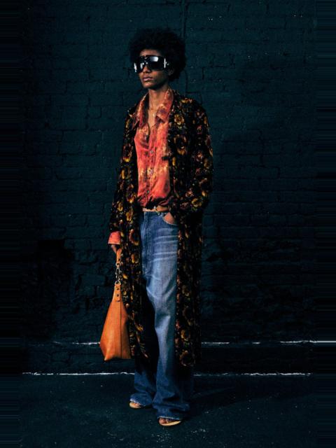 DRAPEY DOUBLE BREASTED COAT