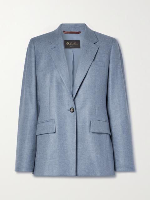 Dorina Cashmere-flannel Blazer
