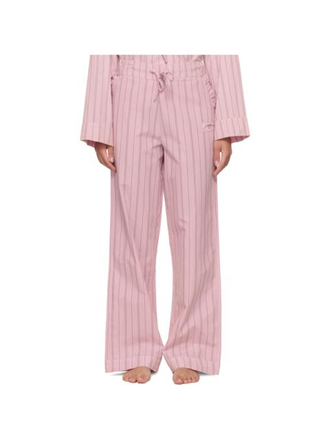 Pink Stripe Cotton Pyjama Pants