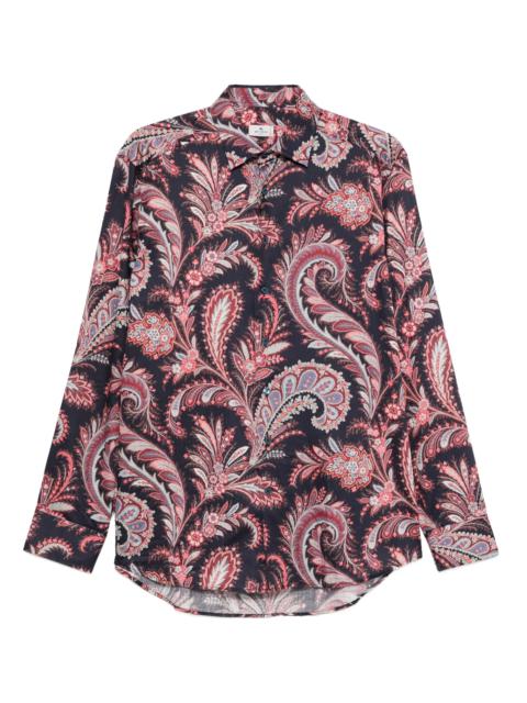 Etro Floral Paisley-print Cotton Shirt