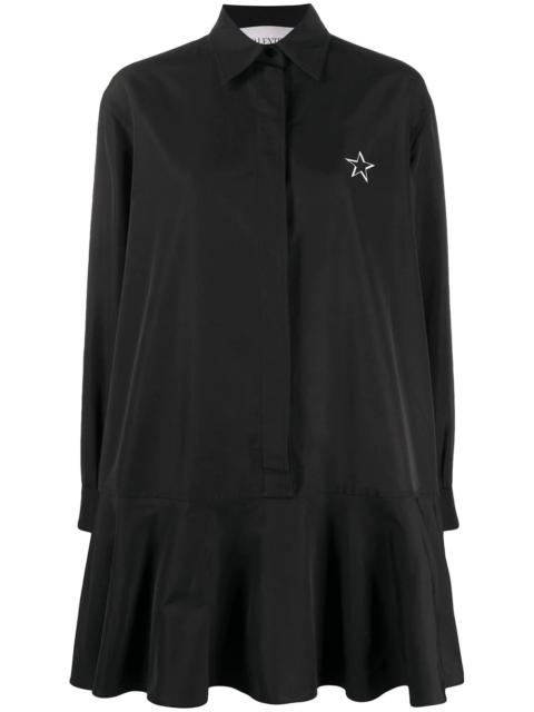 VLTNSTAR print shirt-dress