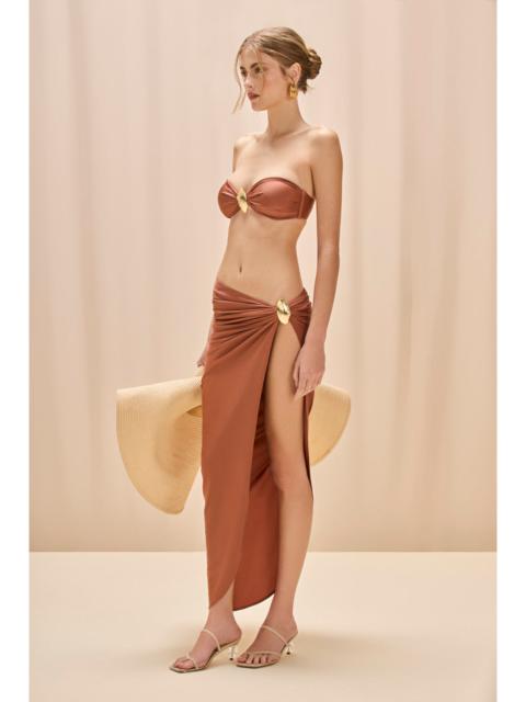 GOLDEN DUNE LYCRA MAXI BEACH SKIRT