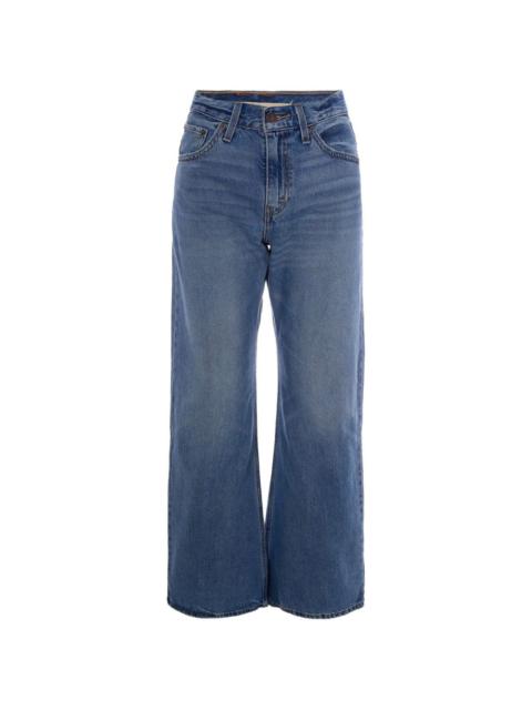 Loose Boot five-pocket jeans