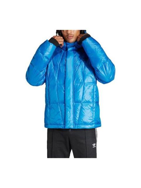 adidas Originals Lightweight Down Puffer Jacket 'Blue' IR7130