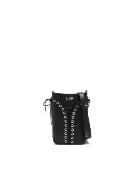 Cleavage crossbody bag