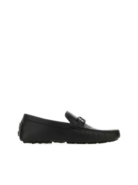 Diver O Lock leather loafers
