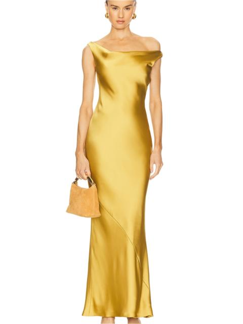 Maria Drop Shoulder Gown