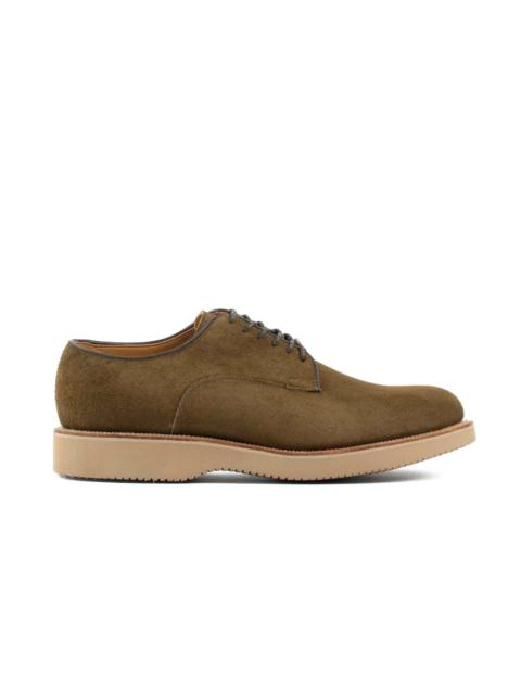 Mushroom Chamois Roughout Derby Shoe