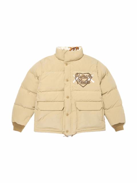 Human Made x KAWS Down Jacket Beige