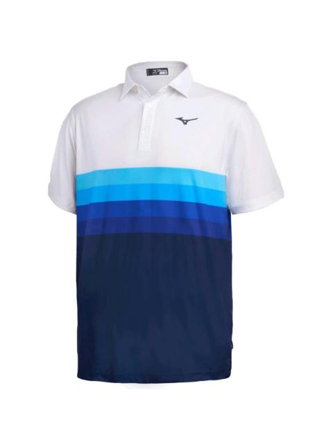 Men's Pro Polo, White/Ace Stripe