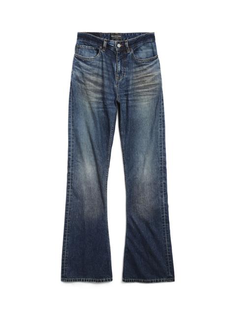 Women's Bootcut Pants in Blue