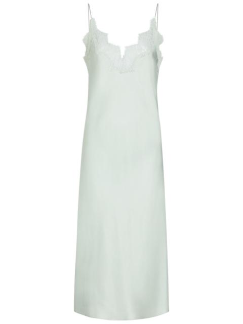 Rohe Lace-trim Silk Midi Slip Dress