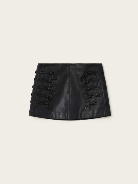 RUMMY LEATHER MINI SKIRT