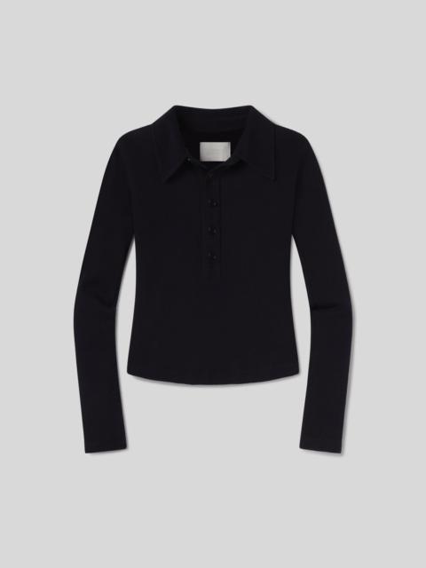 Long Sleeve 60's Polo
In Navy