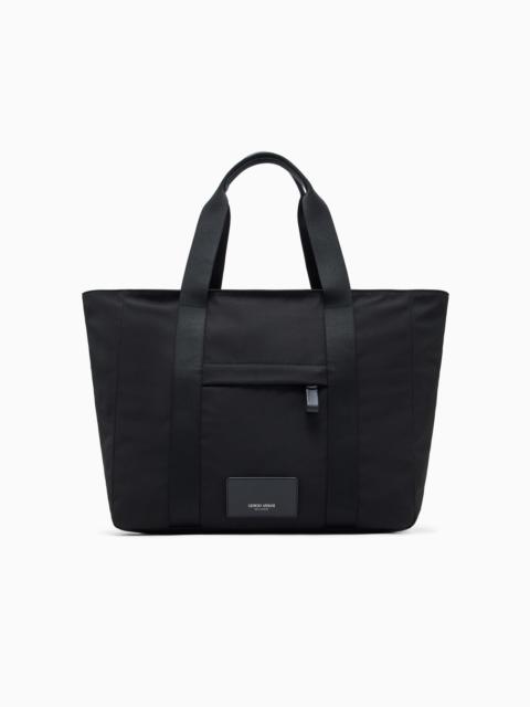 ASV small nylon shopper bag