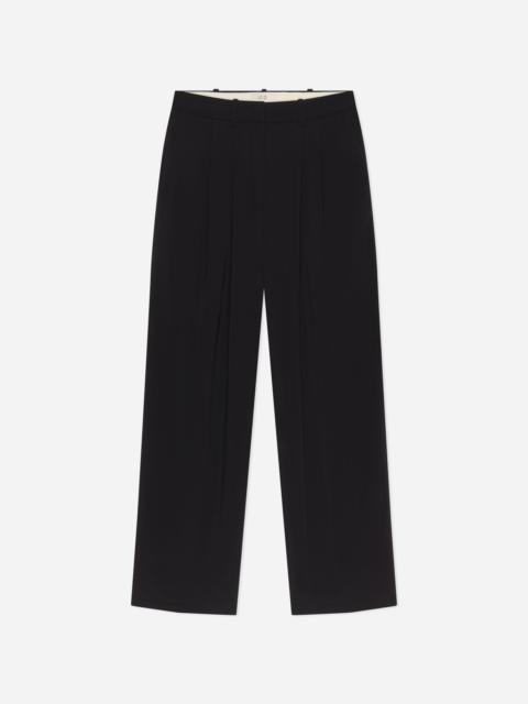 Pleat Front Trouser in Crepe