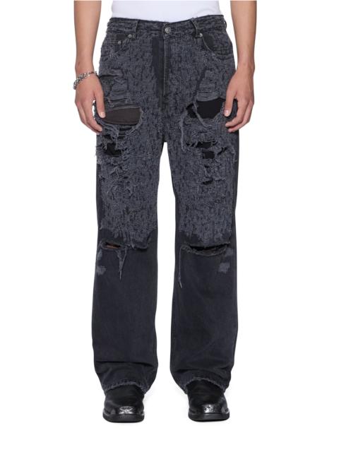 MAXX ASHER BLACK TRASHED