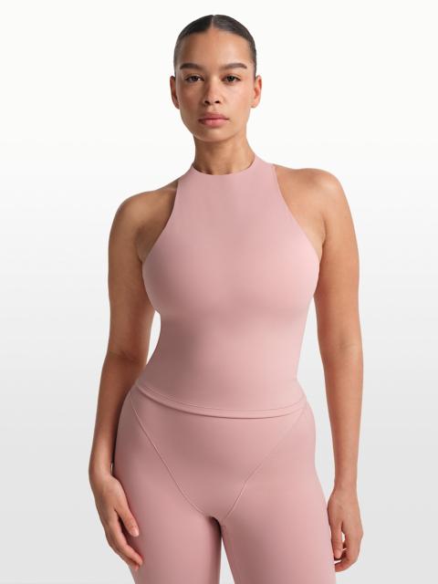 NikeSKIMS Matte Women's Mock-Neck Racerback Tank Top