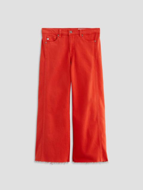 Saige Wide Leg Crop  Panel Jean