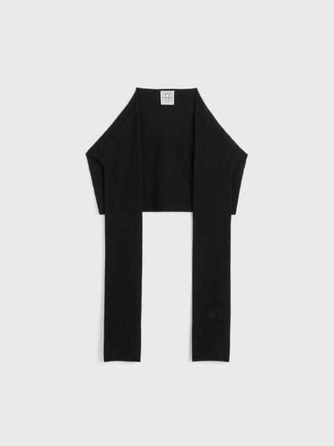 Sleeve scarf black