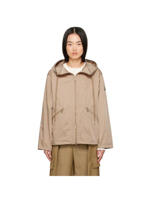 Beige Cassiopea Hooded Jacket