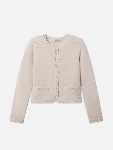 The Crochet Trim Jacket