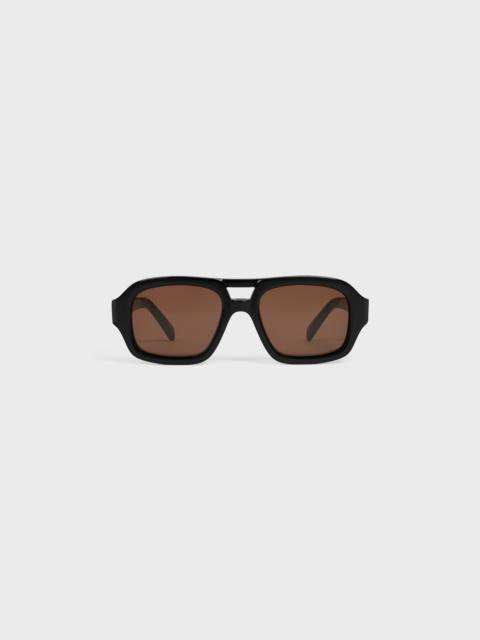 Black Frame 62 sunglasses in Acetate