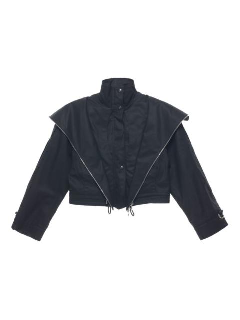 Erro hooded drawstring jacket