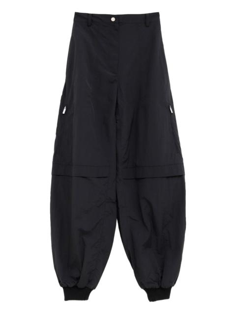 zip-pocket balloon trousers
