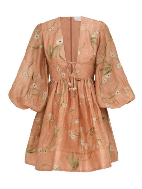 ILLUMINATE DRAWN MINI DRESS