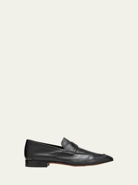 Men's Lorenzo Kangaroo Leather Loafers