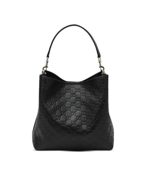 medium GG emblem tote bag