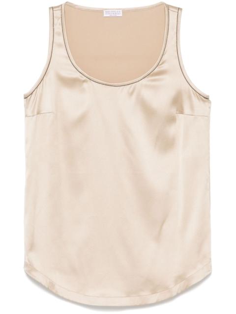 Monili chain-detail tank top