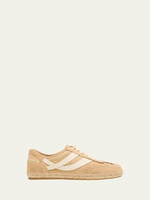 Oasis Mixed Leather Espadrille Sneakers
