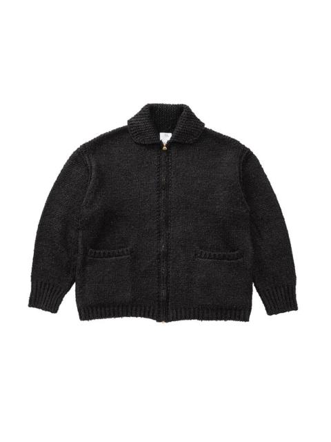 COWICHAN KNIT (MAWATA) W BLACK