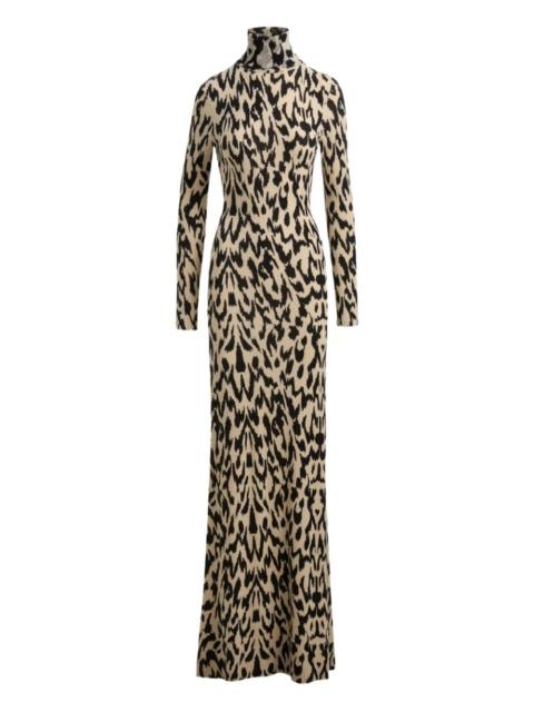 Camille leopard-print dress