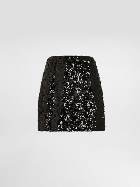 Sequined skirt