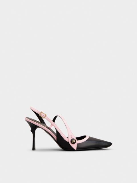Rose Vivier Slingback Pumps in leather